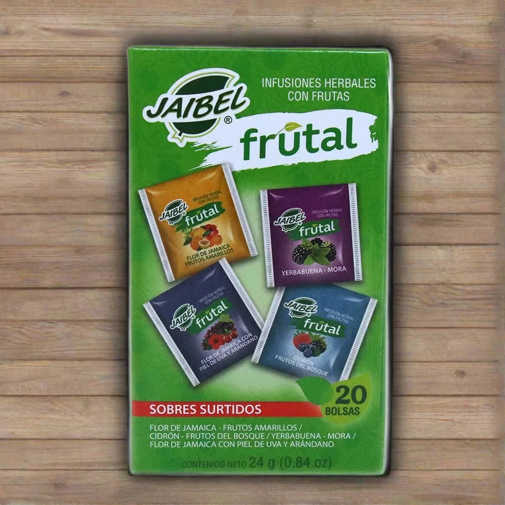 AROMATICAS JAIBEL FRUTAL SURTIDA (20 Unid)