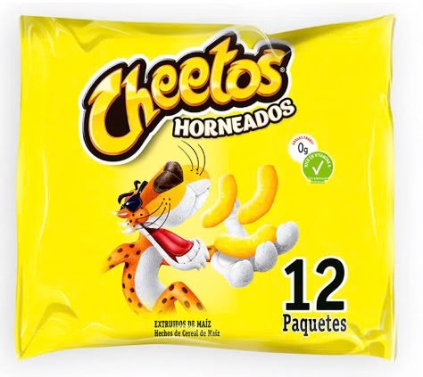 CHEETOS HORMEADOS (12 pack)