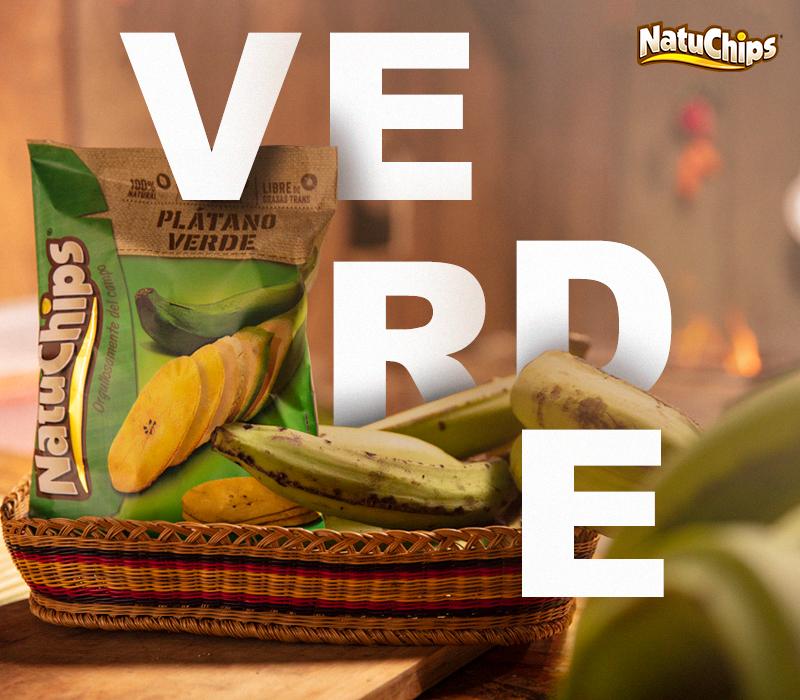 NATUCHIPS PLATANO VERDE (12 pack)