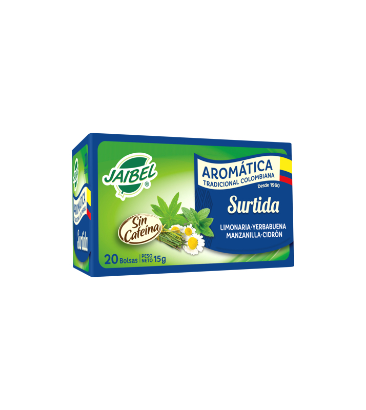 AROMATICAS JAIBEL SURTIDAS SOBRES (20 Unid)