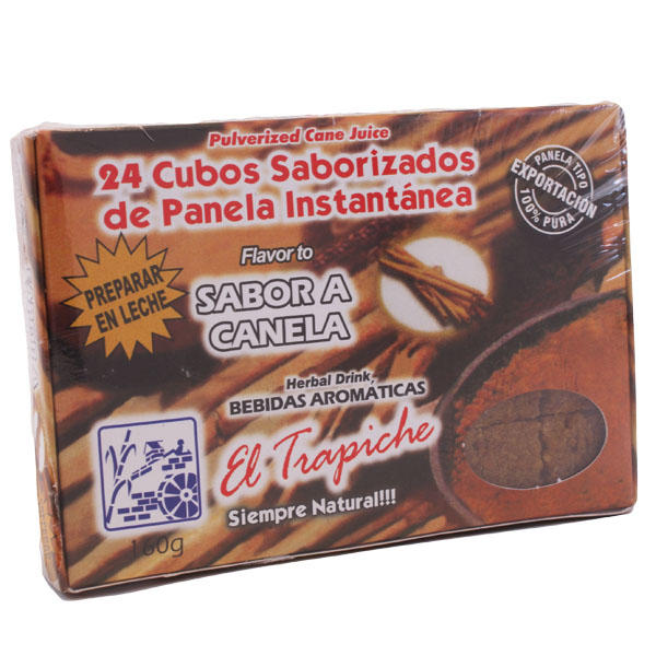 PANELA CUBITOS EL TRAPICHE CANELA (48 Unid)