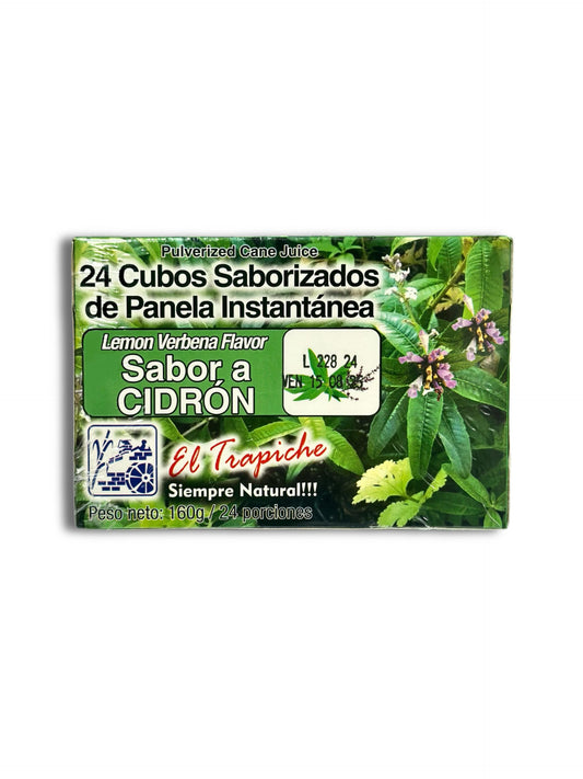 PANELA CUBITOS EL TRAPICHE CIDRON (48 Unid)