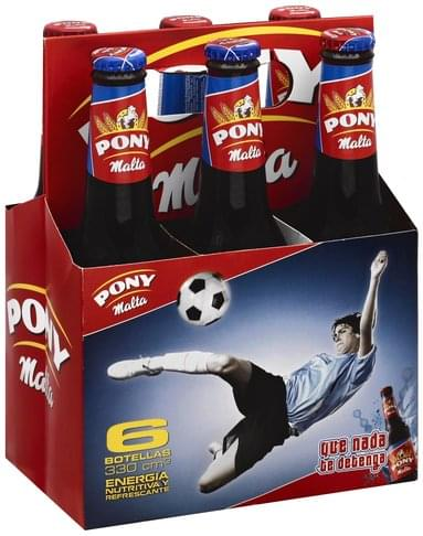 PONY MALTA BOTELLA 330ml (6 Pack)