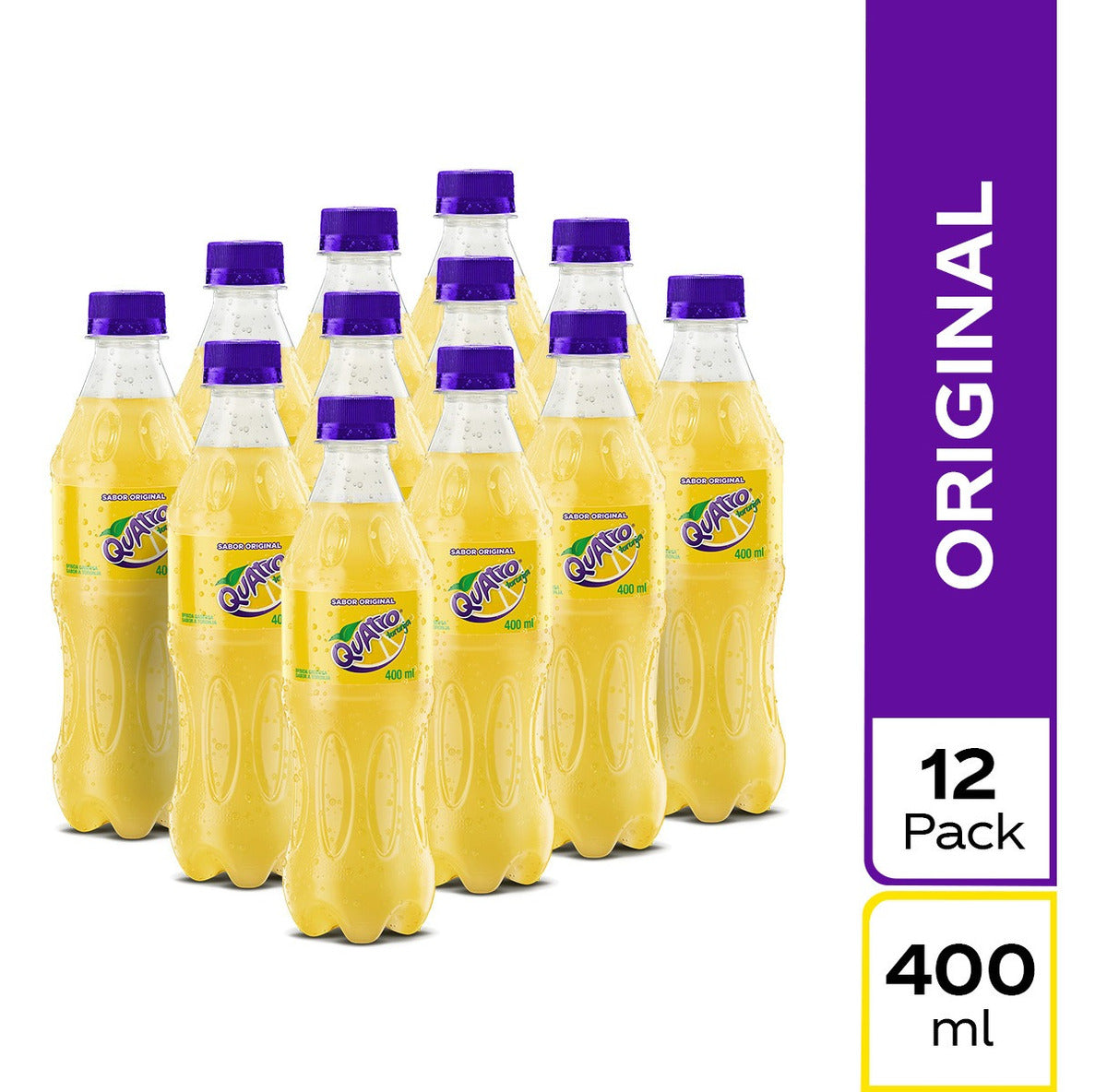 GASEOSA QUATRO TORONJA 400ml (6 Pack)